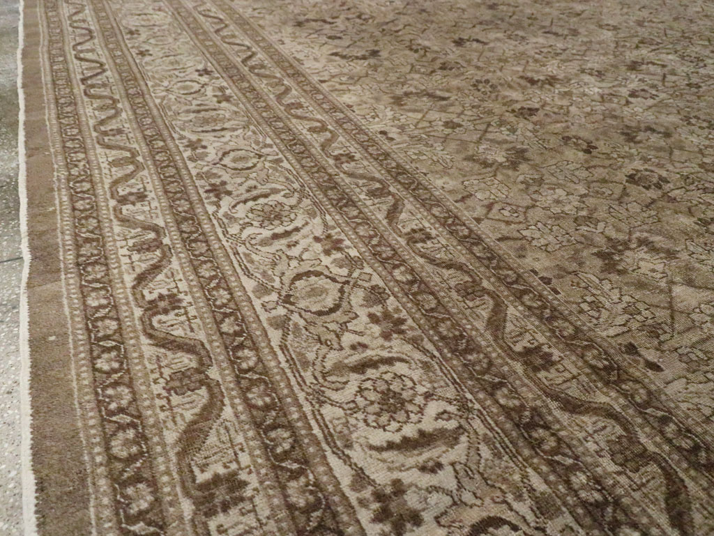 Antique Persian Tabriz Carpet, No.18815 - Gss