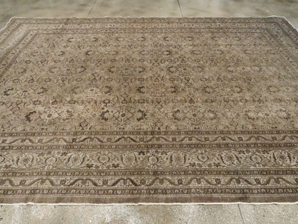Antique Persian Tabriz Carpet, No.18815 - Gss