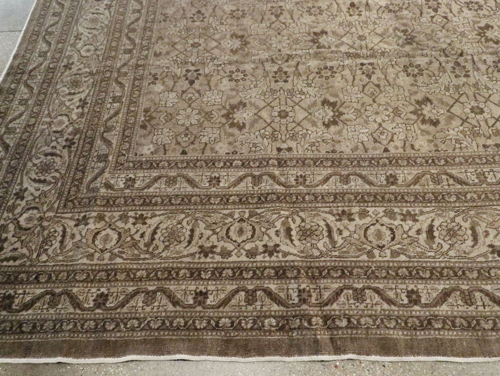 Antique Persian Tabriz Carpet, No.18815 - Gss