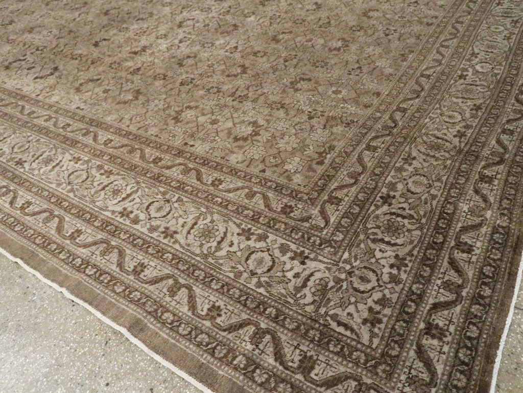 Antique Persian Tabriz Carpet, No.18815 - Gss