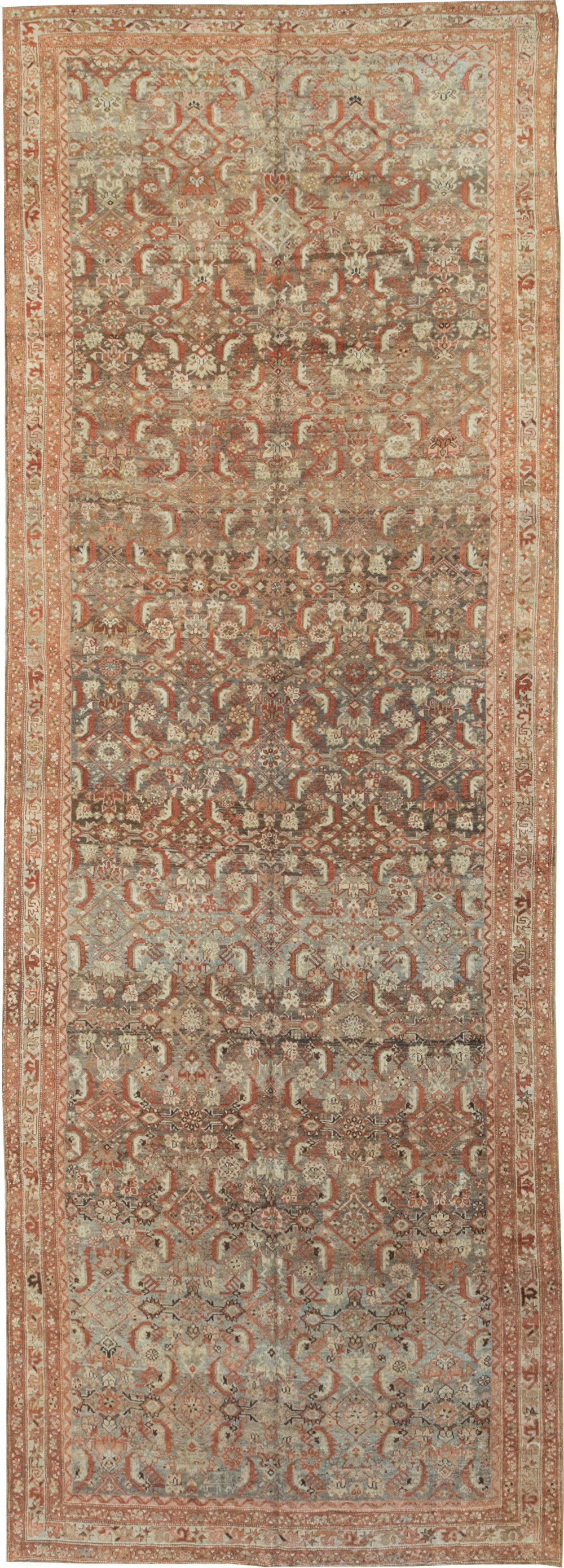 Antique Persian Kurdish Gallery Carpet, No.18844 - Gss