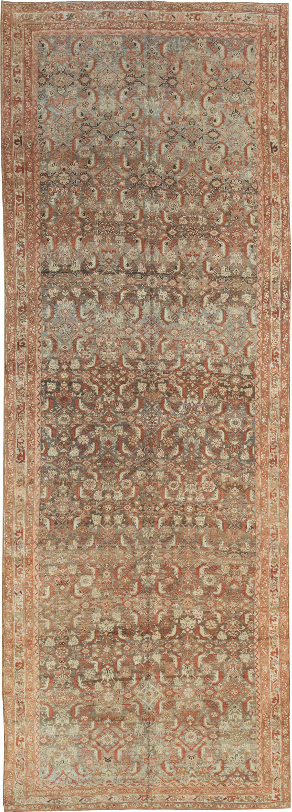 Antique Persian Kurdish Gallery Carpet, No.18844 - Gss