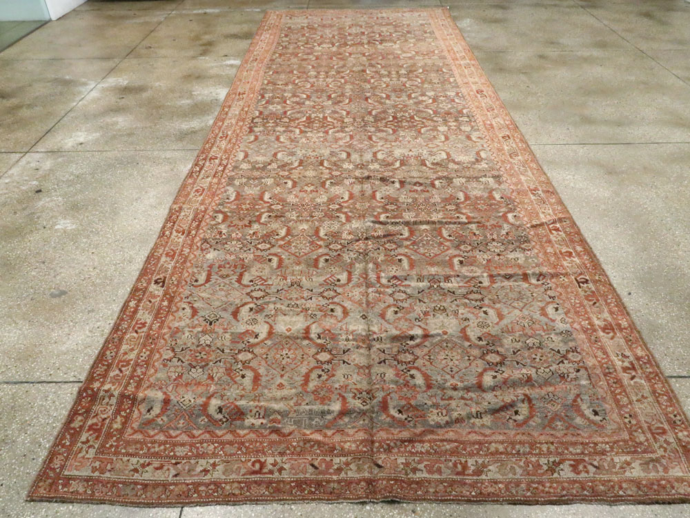 Antique Persian Kurdish Gallery Carpet, No.18844 - Gss
