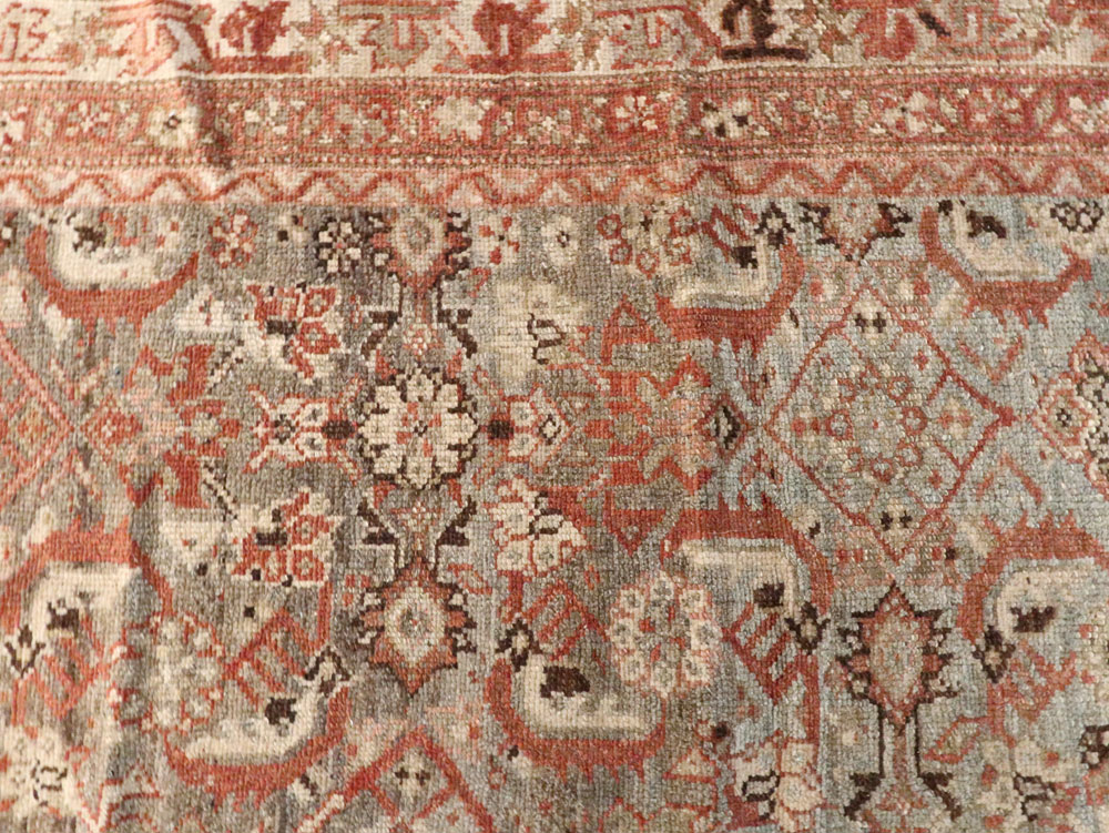 Antique Persian Kurdish Gallery Carpet, No.18844 - Gss