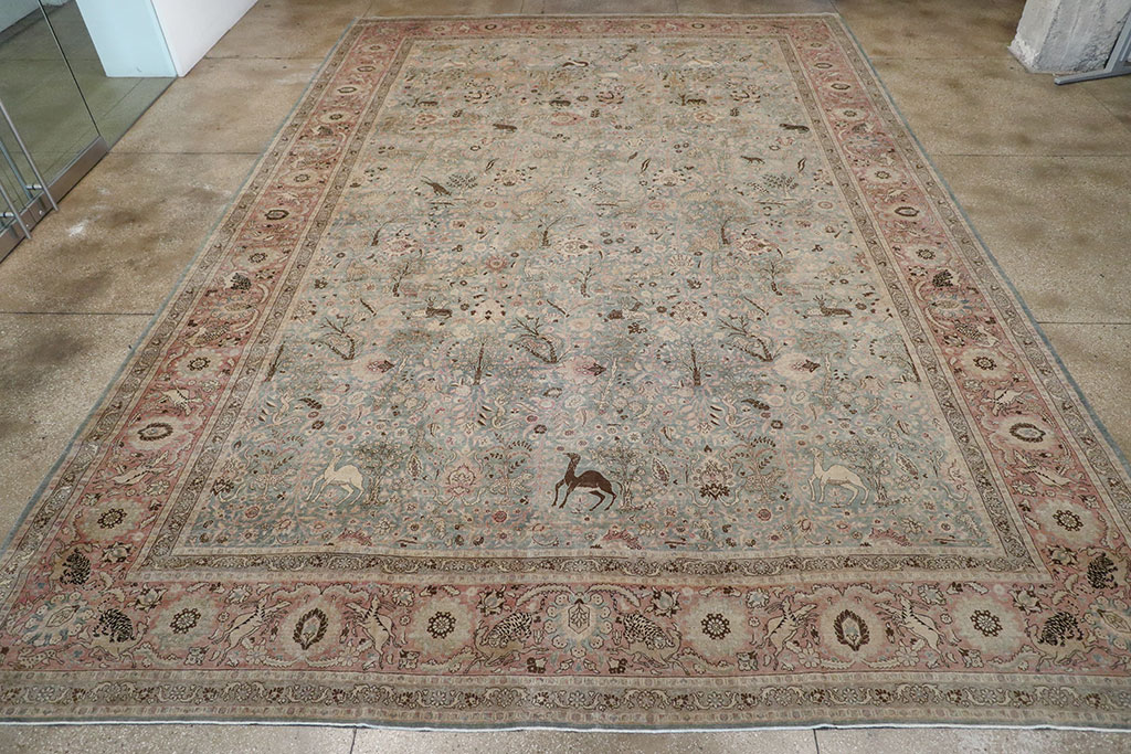 Antique Persian Tabriz Carpet, No.18846 - Gss