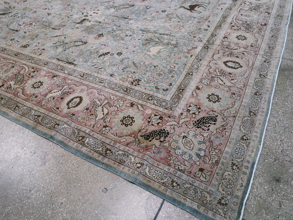 Antique Persian Tabriz Carpet, No.18846 - Gss
