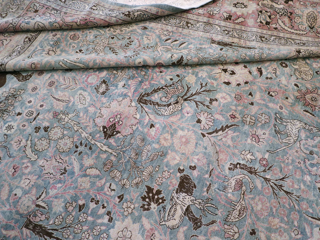 Antique Persian Tabriz Carpet, No.18846 - Gss