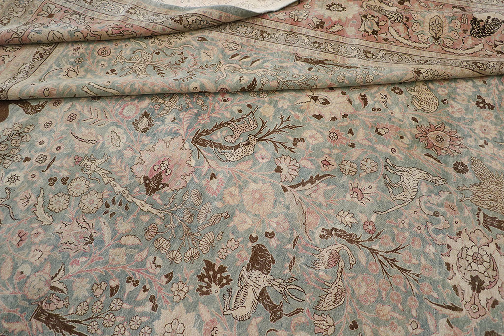 Antique Persian Tabriz Carpet, No.18846 - Gss