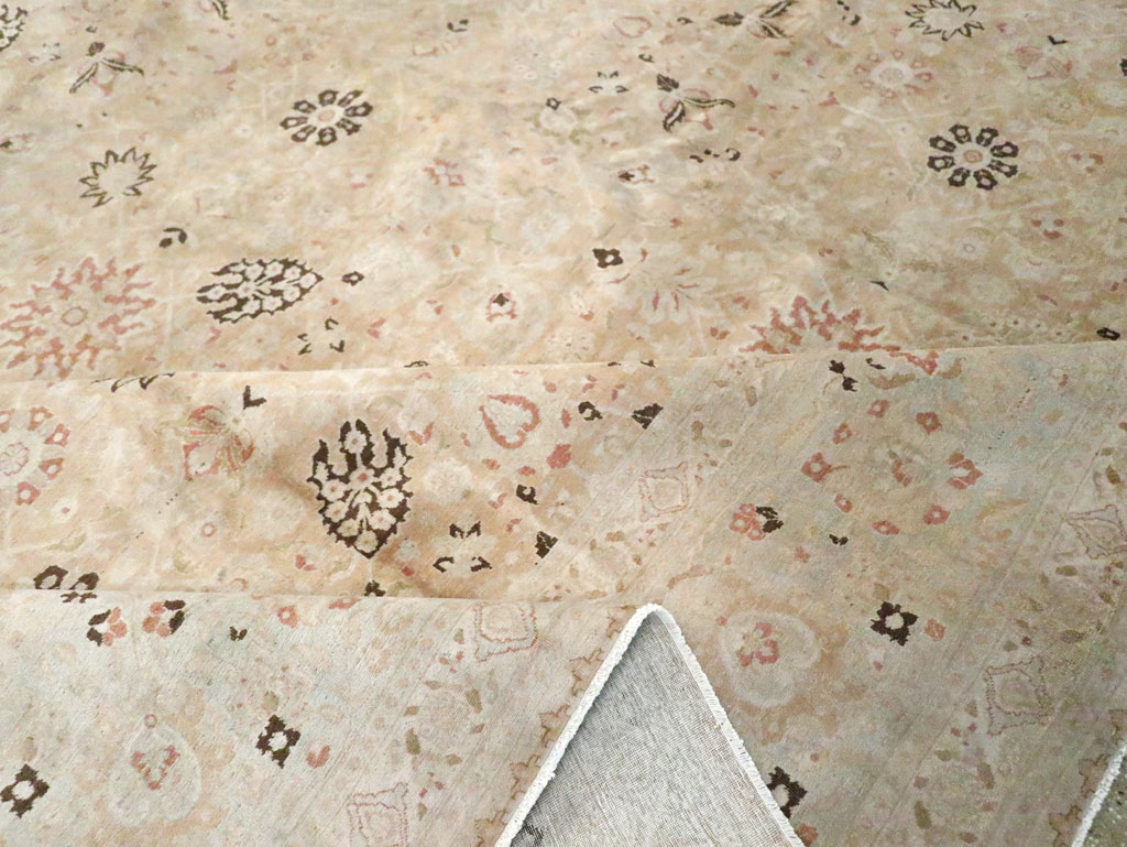 Antique Persian Tabriz Carpet, No.18848 - Gss