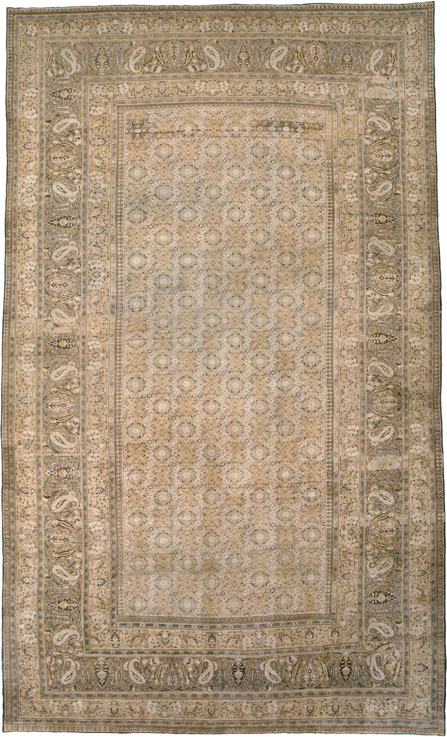 Antique Persian Dorokhsh Carpet, No.18851 - Gss