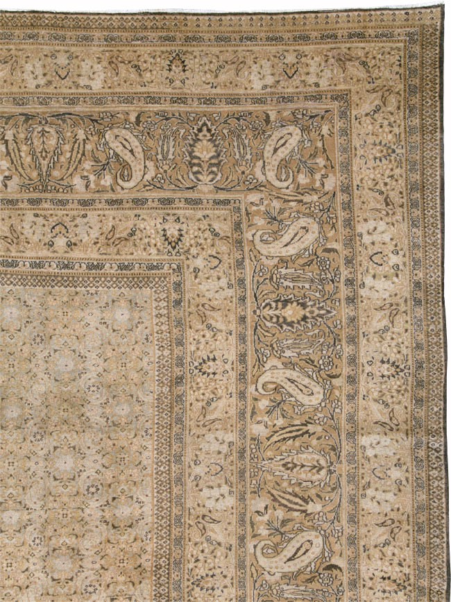 Antique Persian Dorokhsh Carpet, No.18851 - Gss