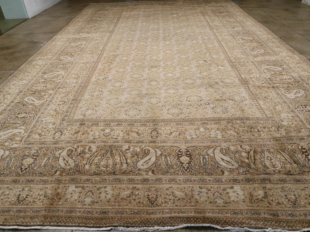 Antique Persian Dorokhsh Carpet, No.18851 - Gss
