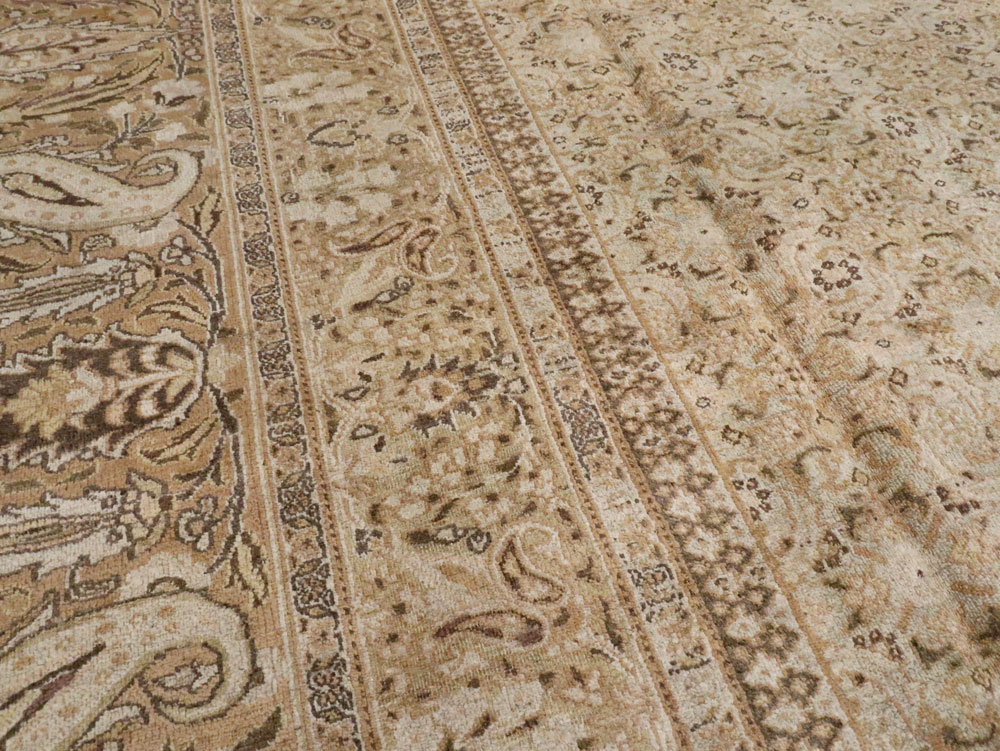 Antique Persian Dorokhsh Carpet, No.18851 - Gss