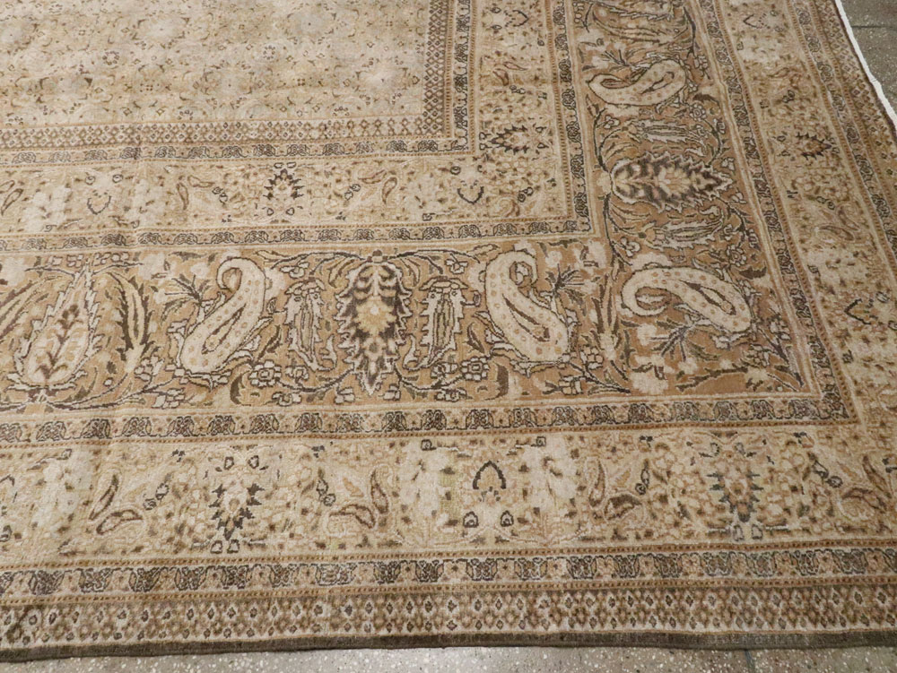 Antique Persian Dorokhsh Carpet, No.18851 - Gss