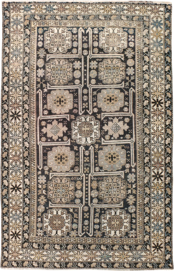 Antique Caucasian Shirvan Rug, No.18893 - Gss