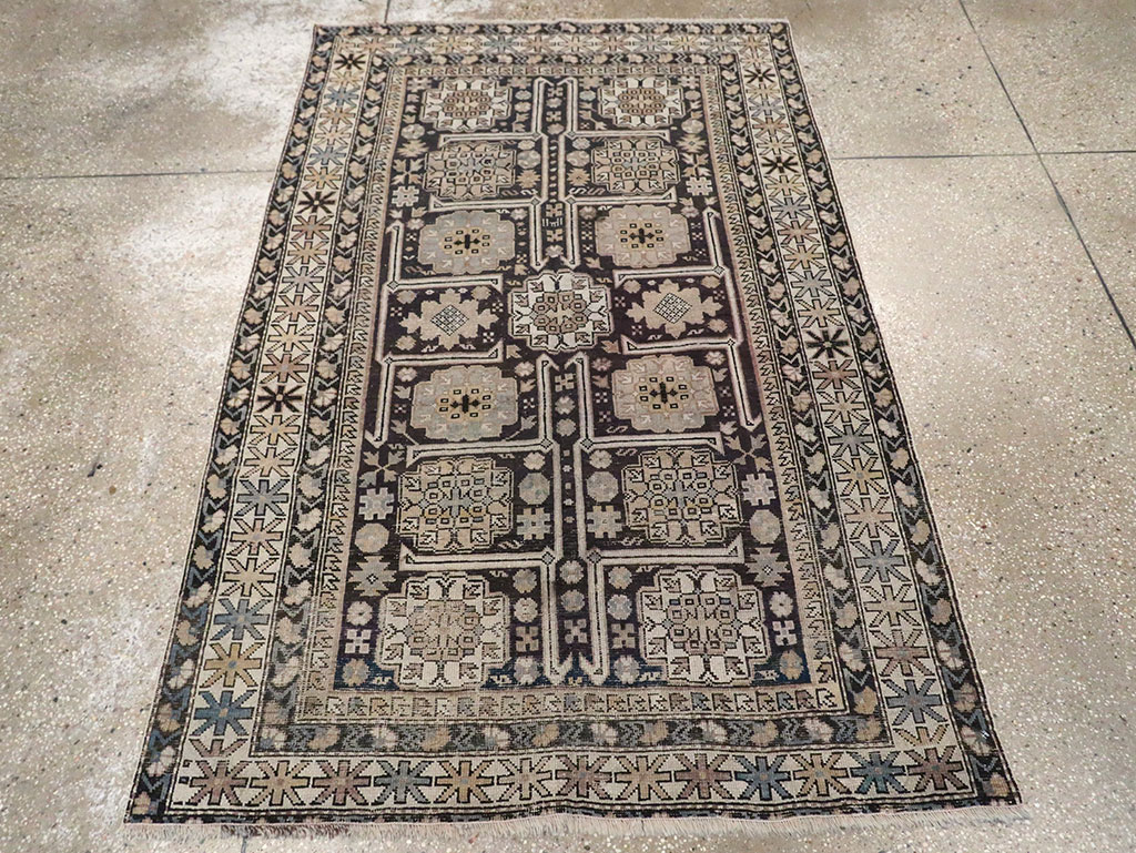 Antique Caucasian Shirvan Rug, No.18893 - Gss