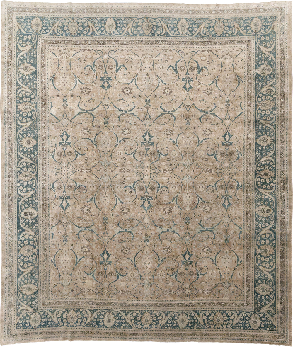 Antique Persian Tabriz Carpet, No.18900 - Gss