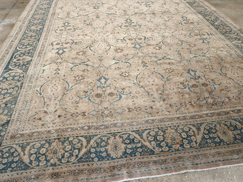 Antique Persian Tabriz Carpet, No.18900 - Gss