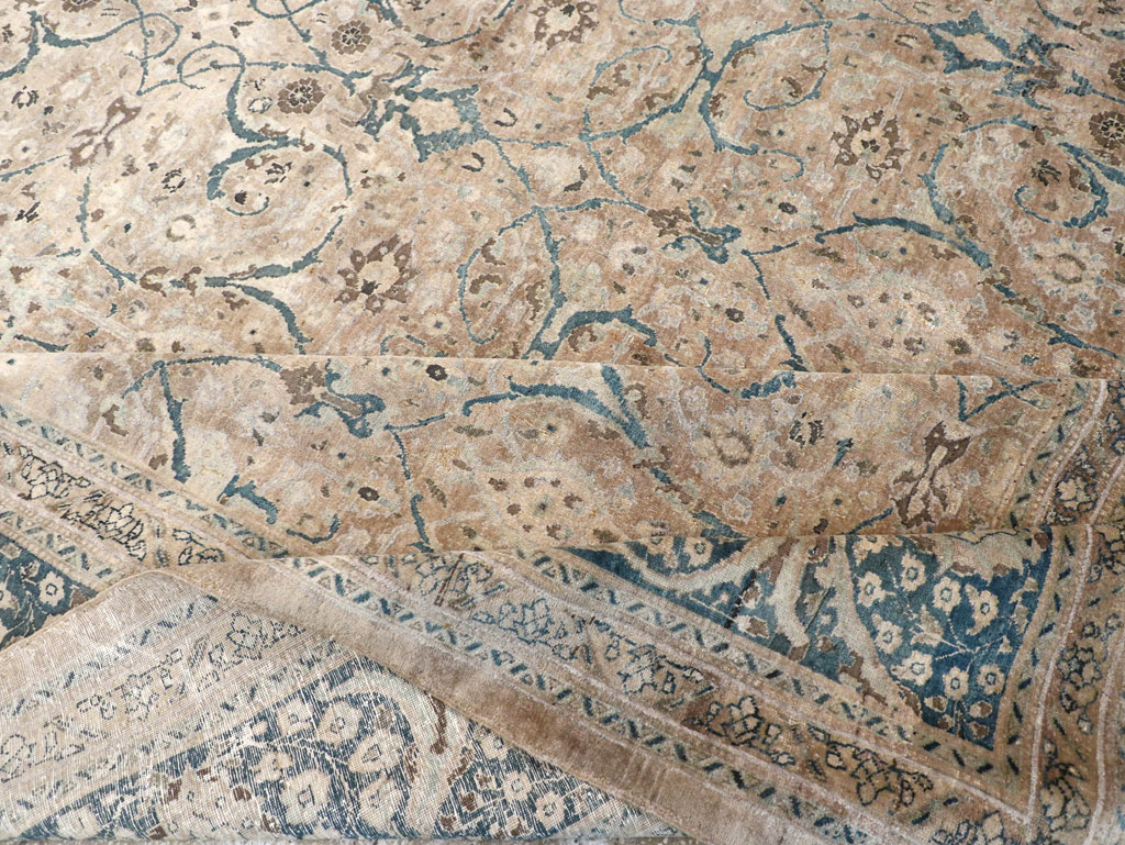 Antique Persian Tabriz Carpet, No.18900 - Gss