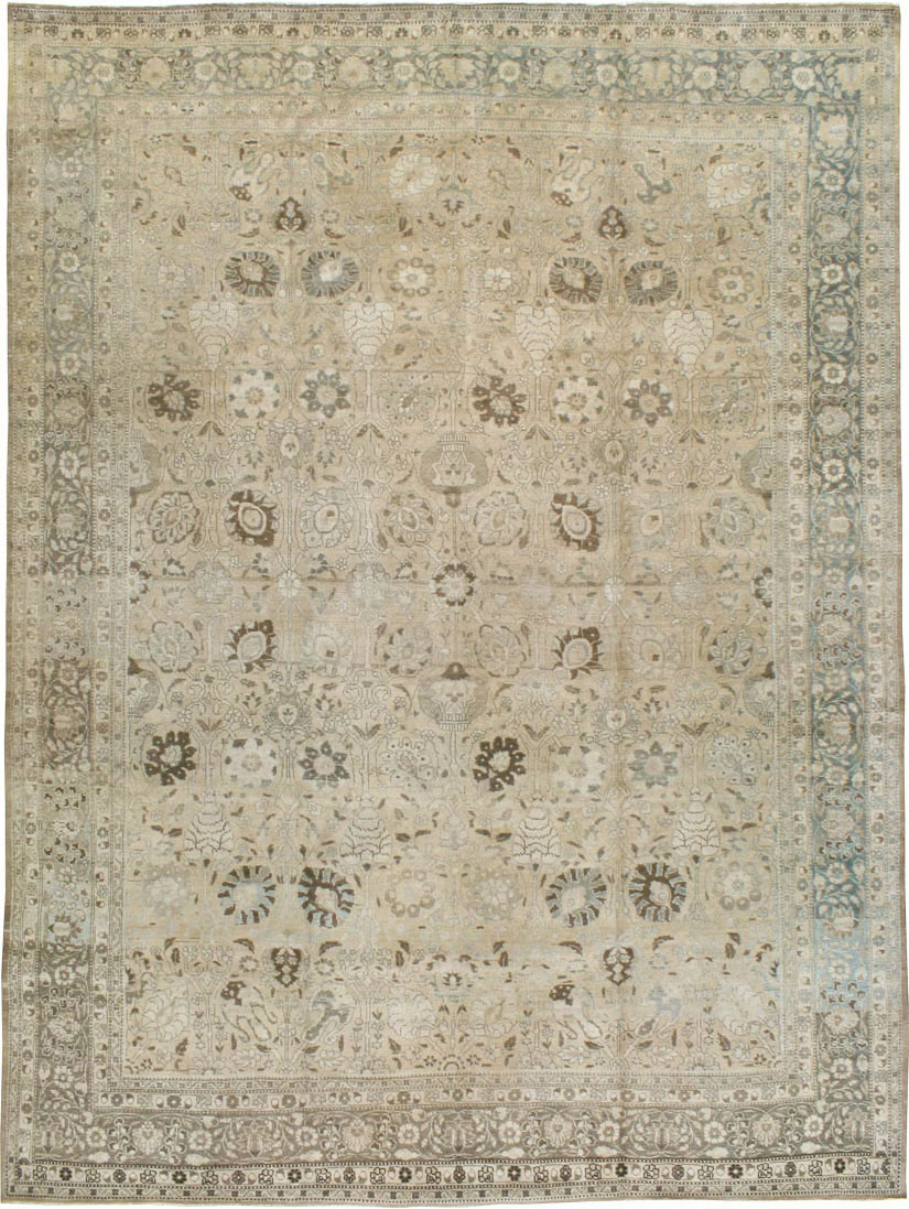 Antique Persian Tabriz Carpet, No.18904 - Gss