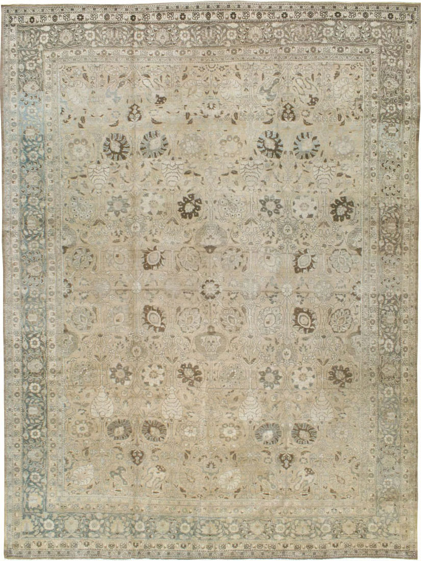 Antique Persian Tabriz Carpet, No.18904 - Gss