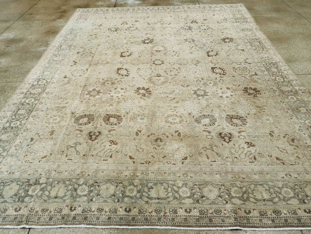Antique Persian Tabriz Carpet, No.18904 - Gss