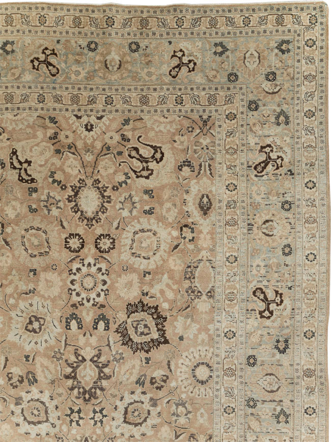 Antique Persian Tabriz Carpet, No.18906 - Gss