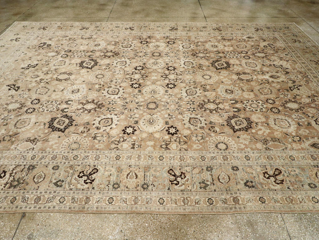 Antique Persian Tabriz Carpet, No.18906 - Gss