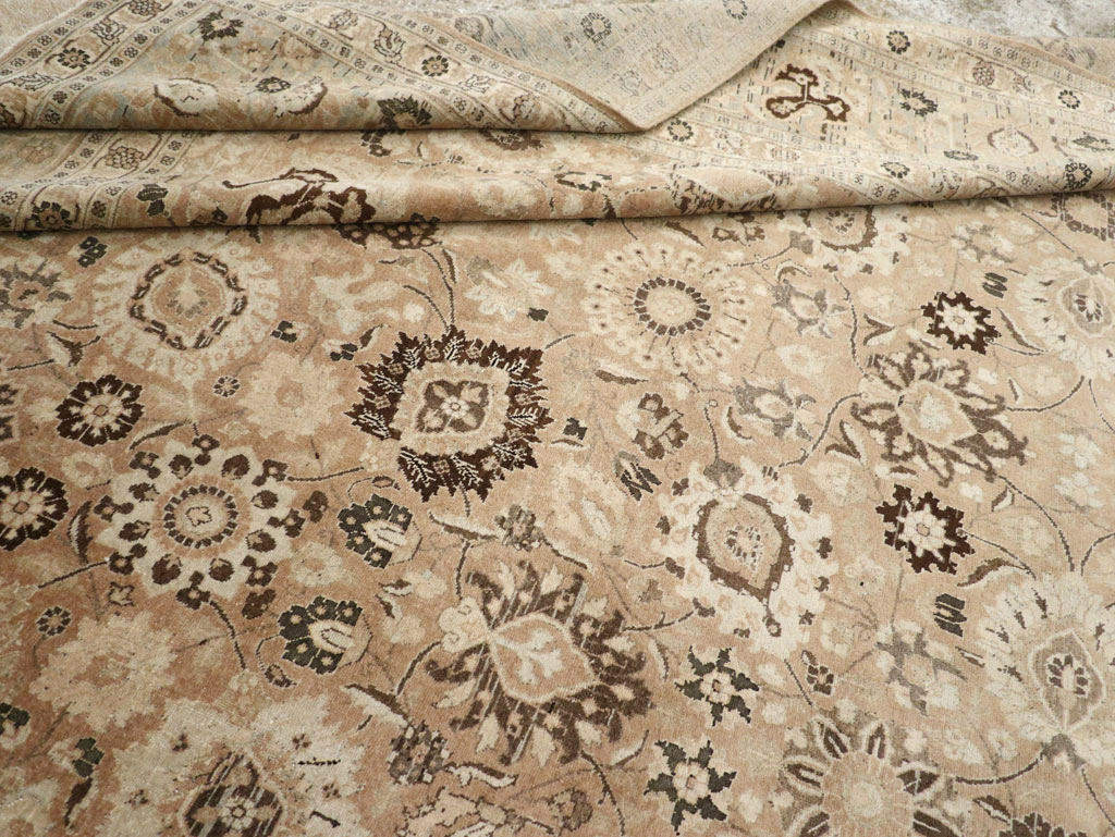 Antique Persian Tabriz Carpet, No.18906 - Gss