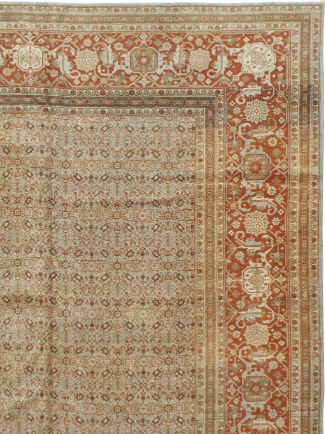 Antique Persian Tabriz Carpet, No.18911 - Gss