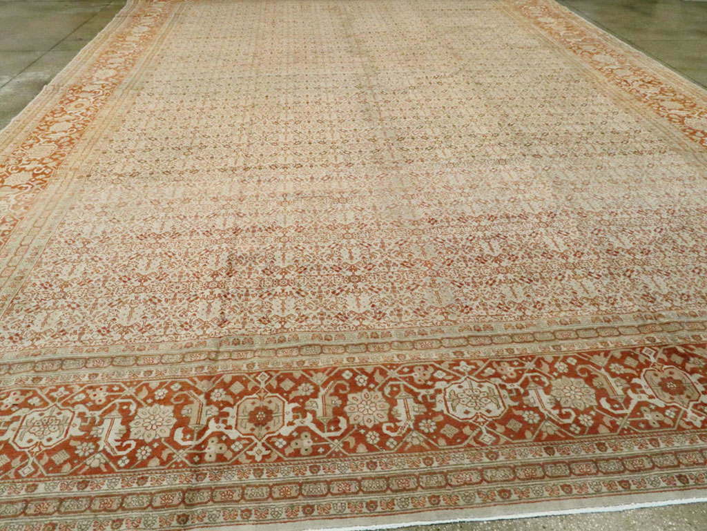Antique Persian Tabriz Carpet, No.18911 - Gss