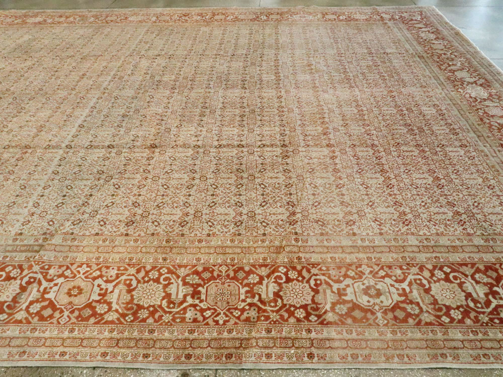 Antique Persian Tabriz Carpet, No.18911 - Gss