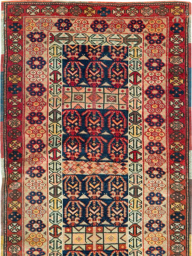 Antique Persian Northwest Long Runner, No.18912 - Gss