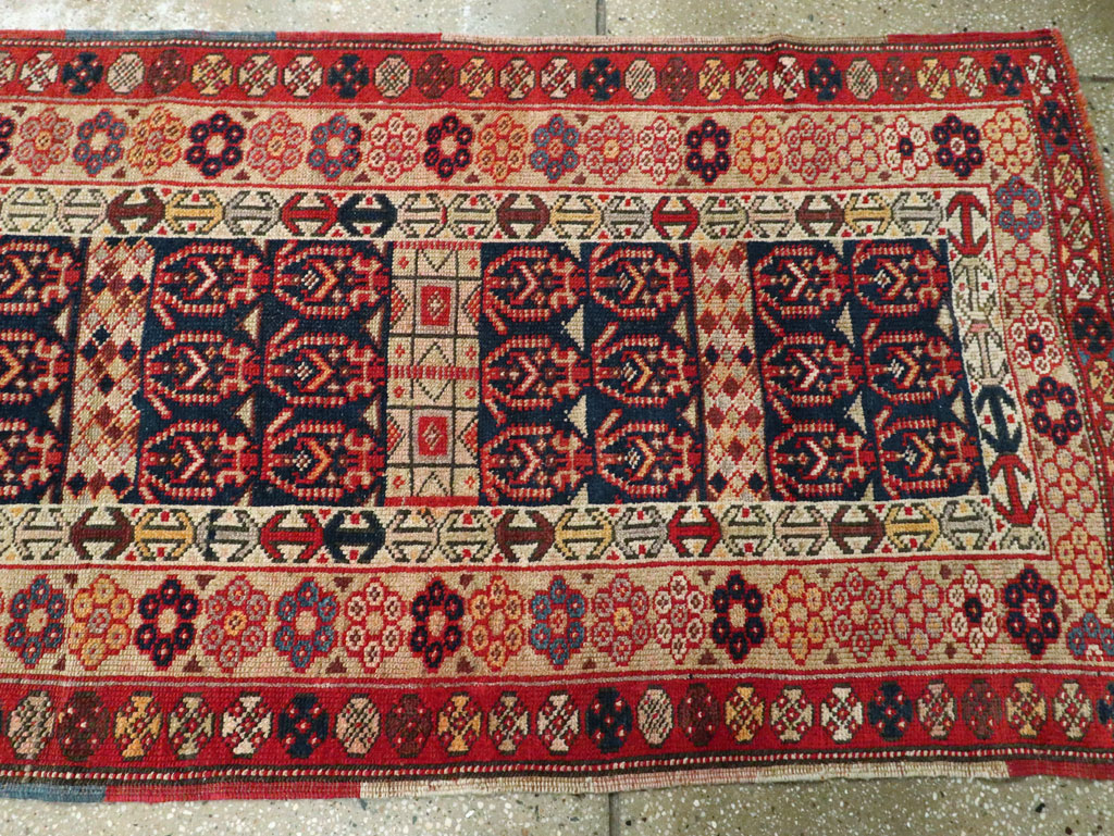 Antique Persian Northwest Long Runner, No.18912 - Gss