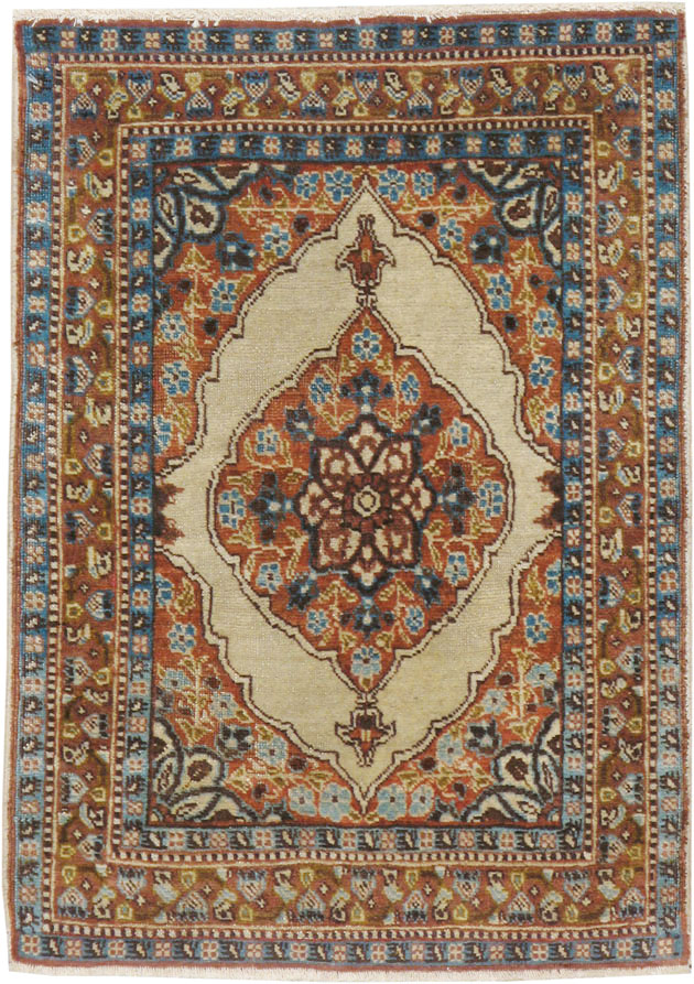 Antique Persian Tabriz Hagi Jalili Rug, No.18913 - Gss