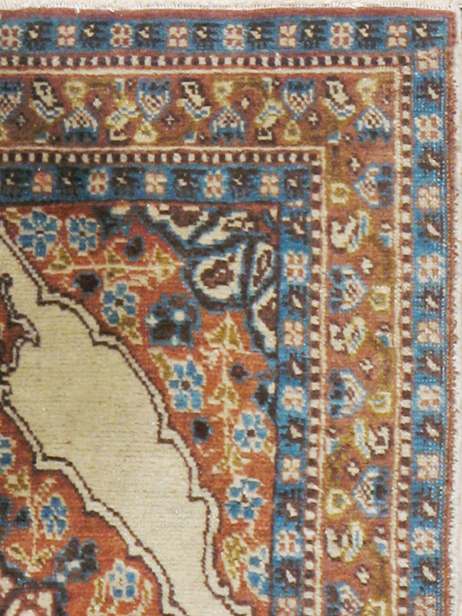 Antique Persian Tabriz Hagi Jalili Rug, No.18913 - Gss
