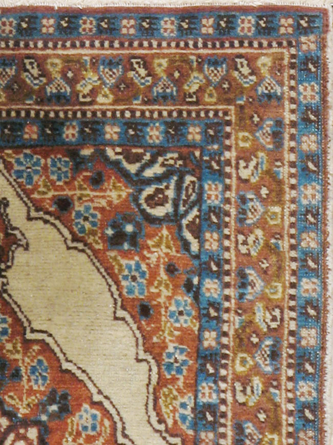 Antique Persian Tabriz Hagi Jalili Rug, No.18913 - Gss