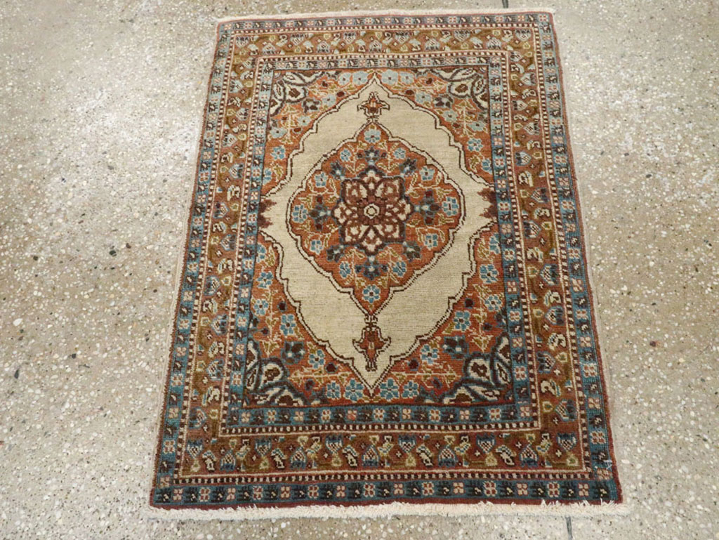 Antique Persian Tabriz Hagi Jalili Rug, No.18913 - Gss