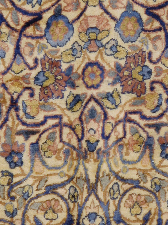 Vintage Persian Lavar Kerman Oversize Carpet, No.18917 - Gss