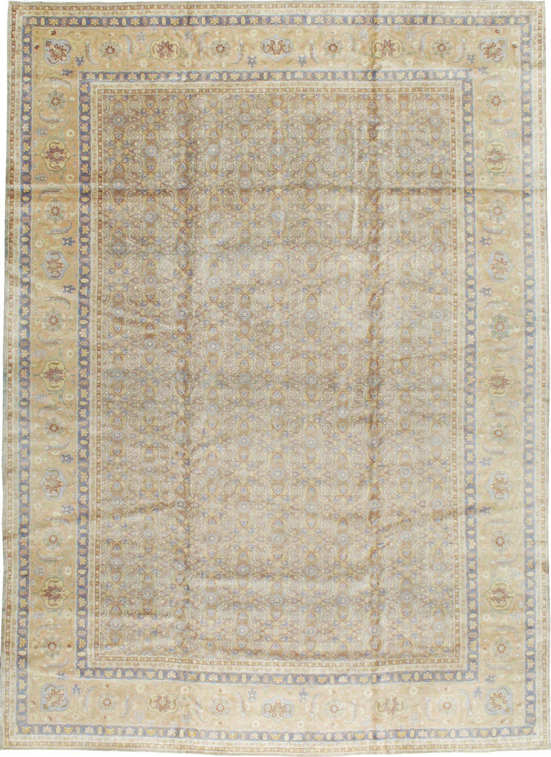 Antique Persian Tabriz Carpet, No.18926 - Gss