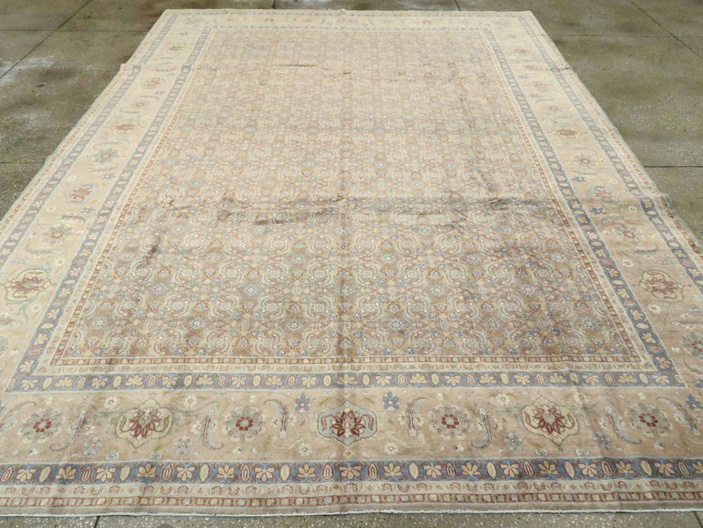 Antique Persian Tabriz Carpet, No.18926 - Gss