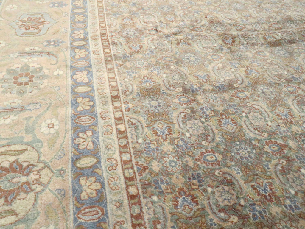 Antique Persian Tabriz Carpet, No.18926 - Gss