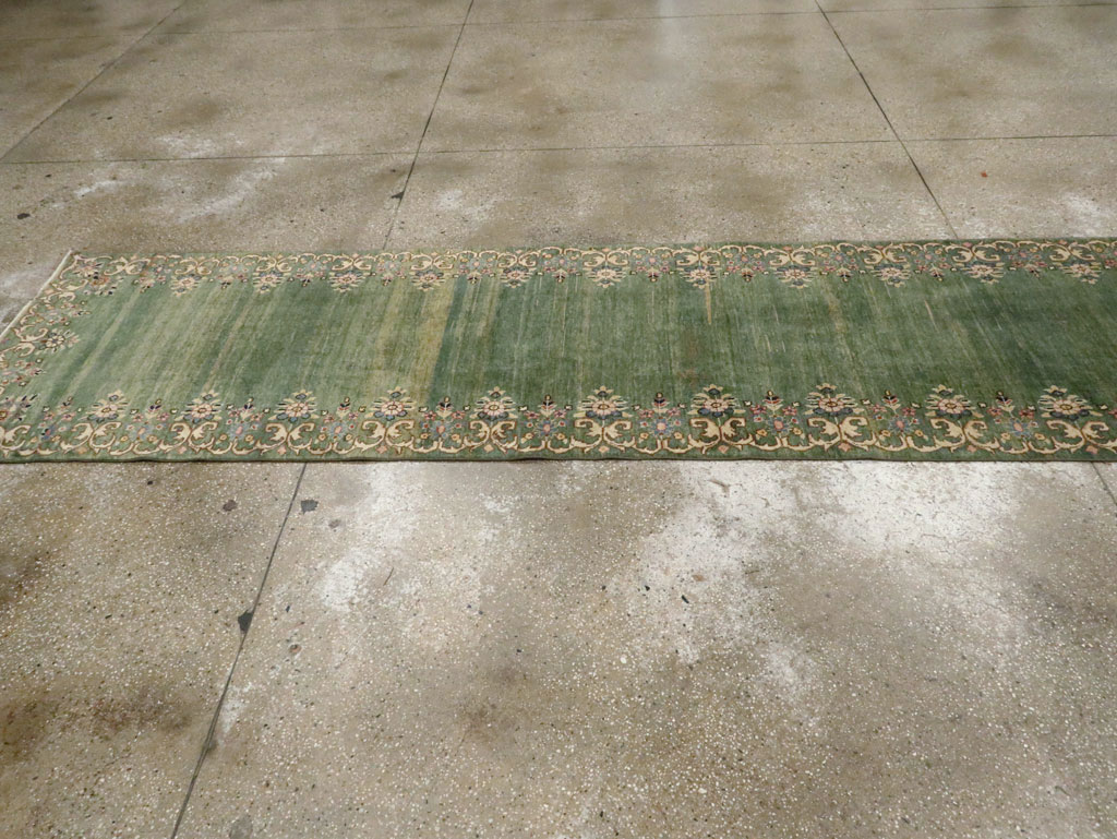 Vintage Persian Tabriz Runner, No.18934 - Gss