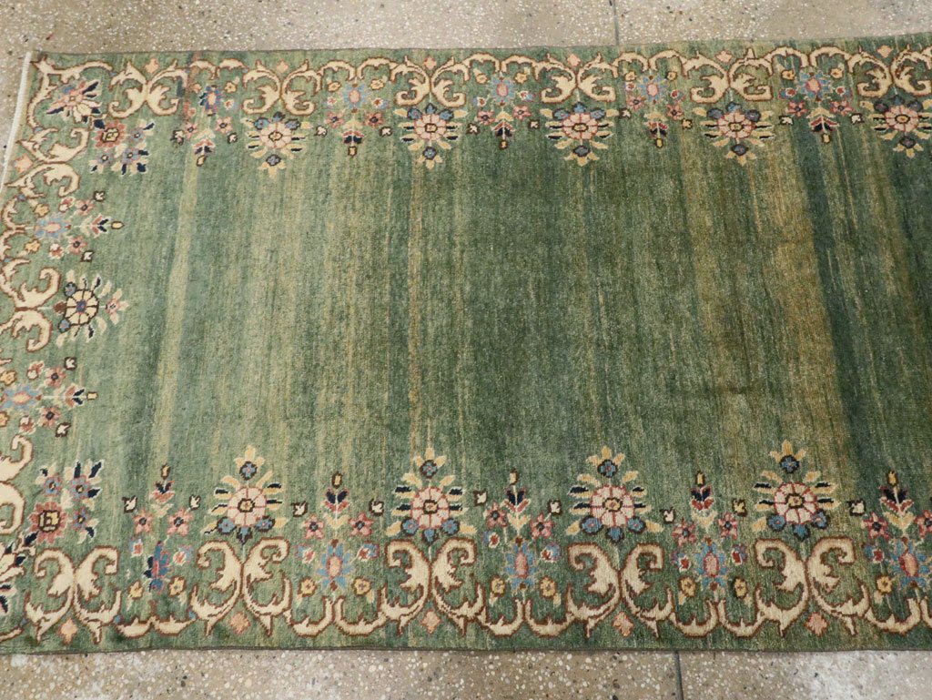 Vintage Persian Tabriz Runner, No.18934 - Gss