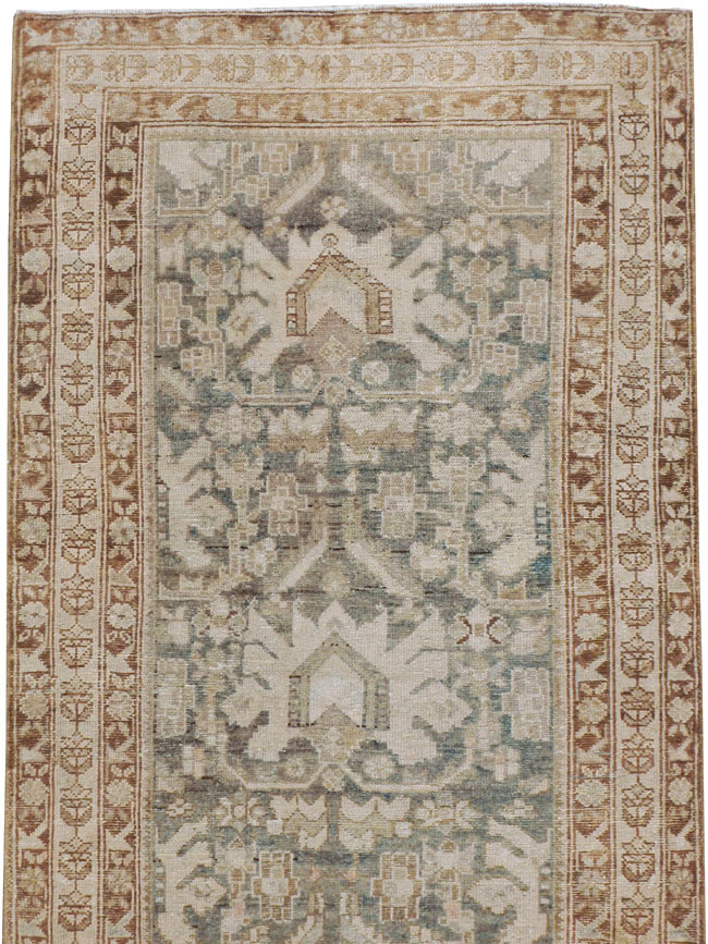 Vintage Persian Malayer Runner, No.18938 - Gss