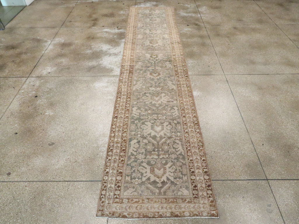 Vintage Persian Malayer Runner, No.18938 - Gss