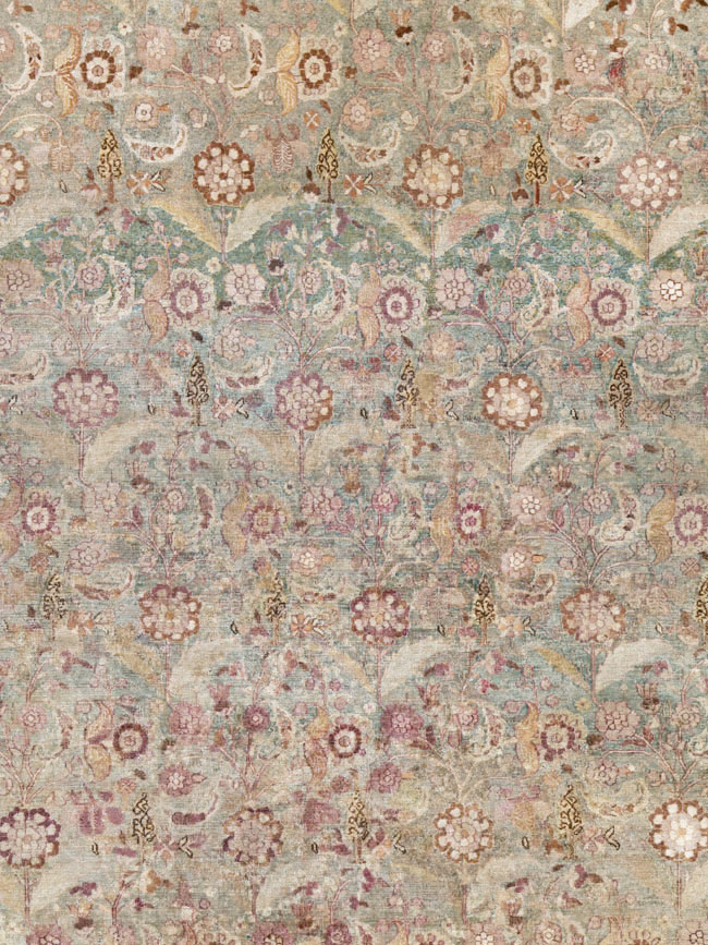Antique Persian Mashad Carpet, No.18952 - Gss