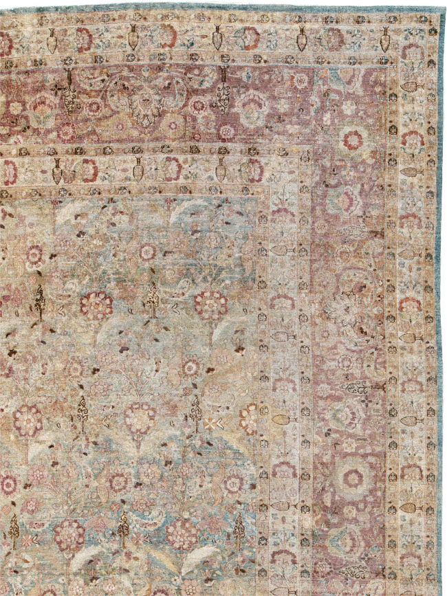 Antique Persian Mashad Carpet, No.18952 - Gss