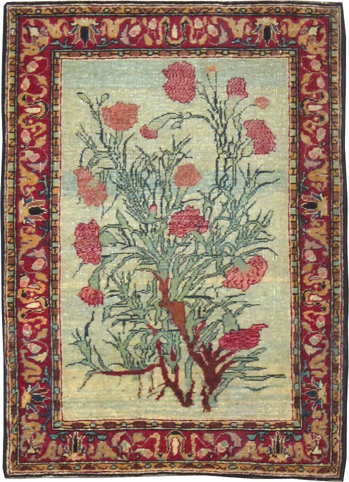 Antique Persian Mashad Rug, No.18964 - Gss