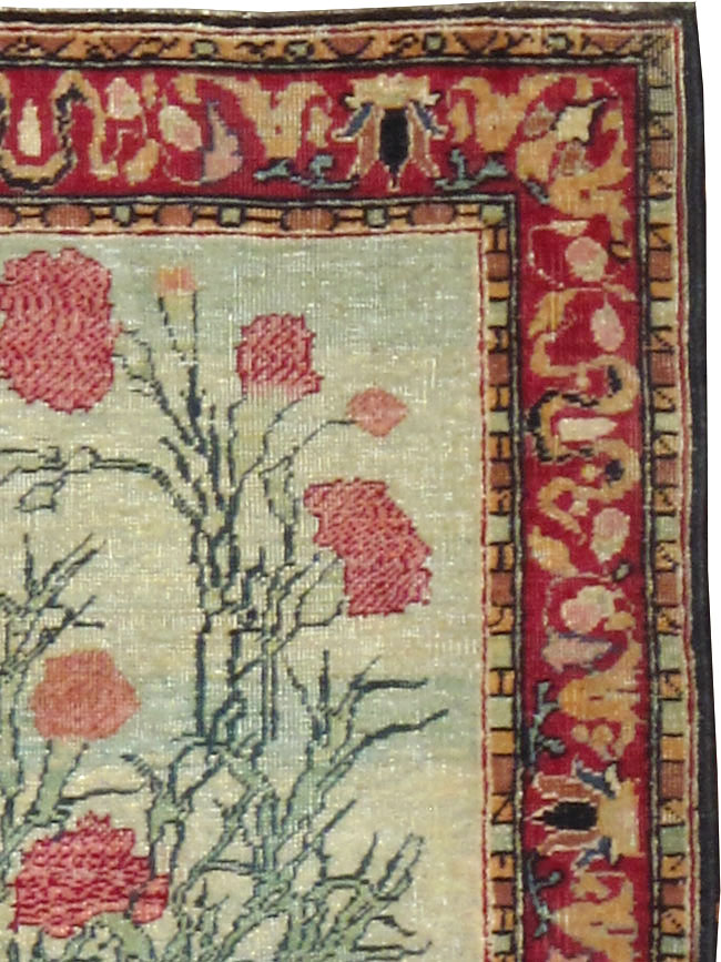 Antique Persian Mashad Rug, No.18964 - Gss